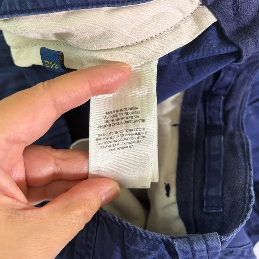 Polo by Ralph Lauren Navy Cargo Shorts Utility Classic Size 30 Men